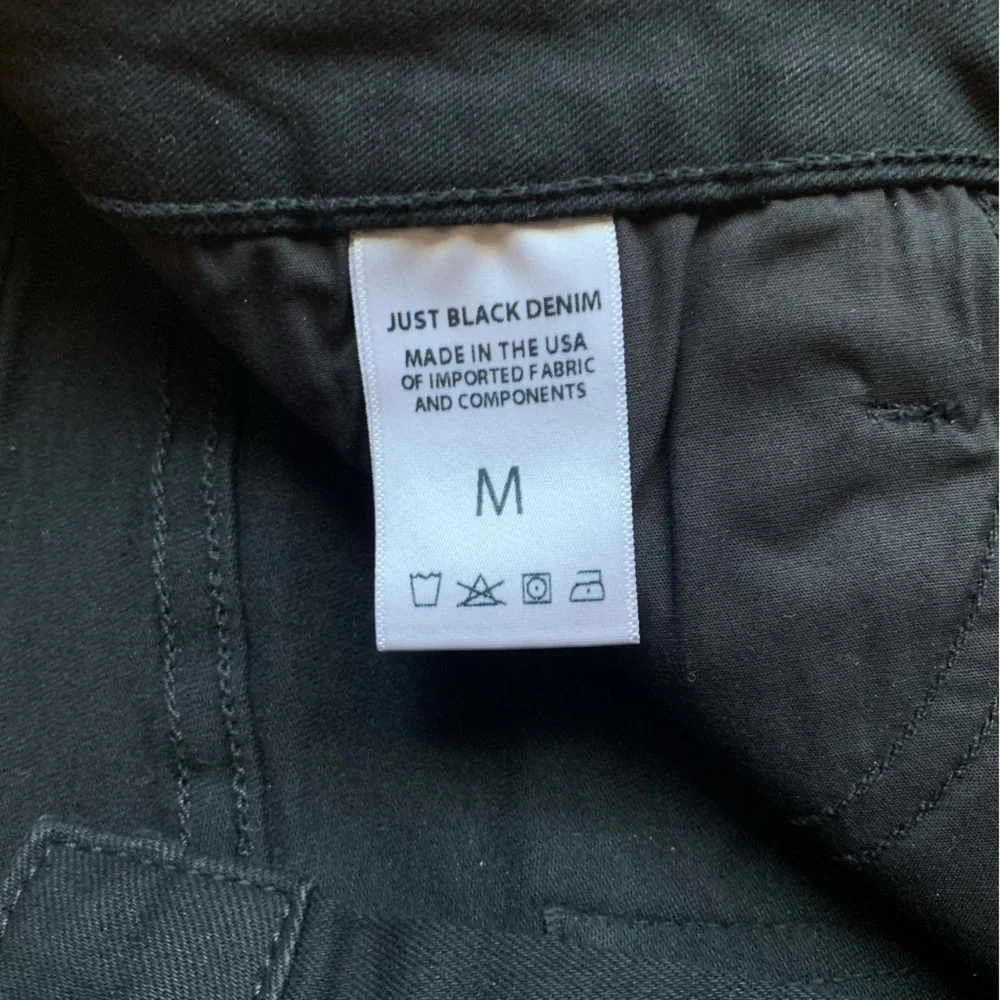 Just Black Denim Skirt - Picture 6 of 6